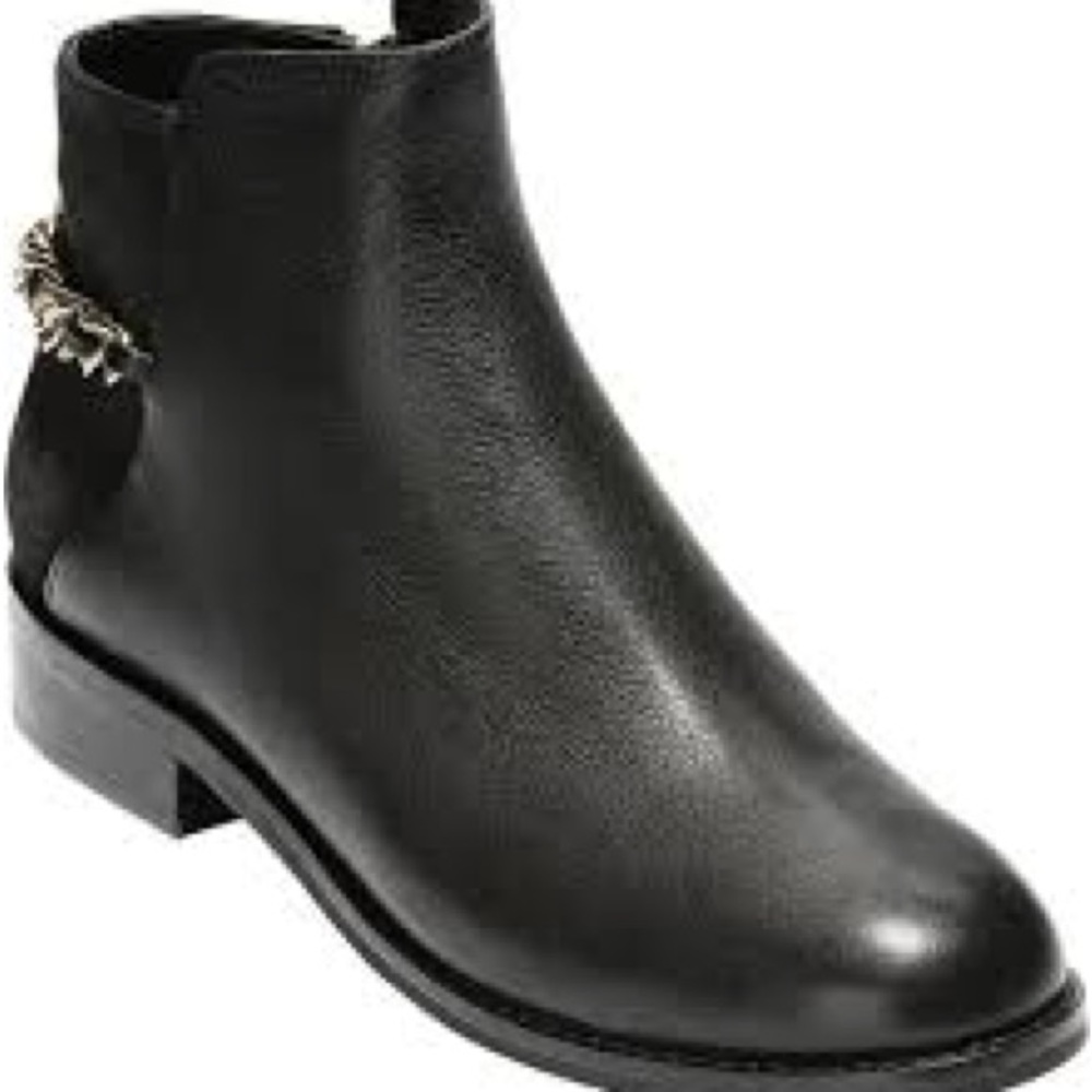 NWOB, Cole Haan black Idina ankle boot, size 8.5 - never worn!